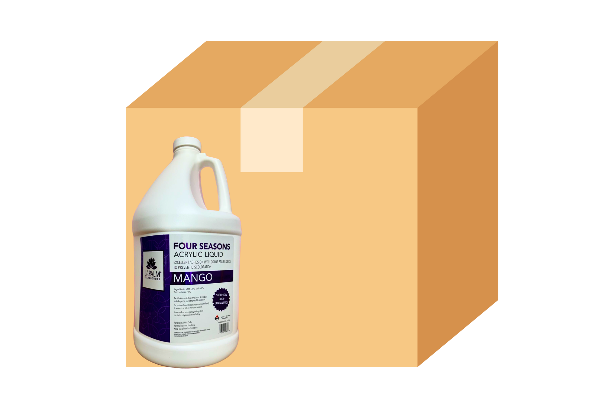 La Palm Mango Acrylic Solar Liquid - Hộp 4