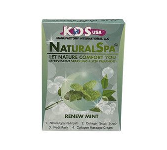 KDS Deluxe Pedicure 4 bước - Màu bạc hà - Hộp 88 chiếc