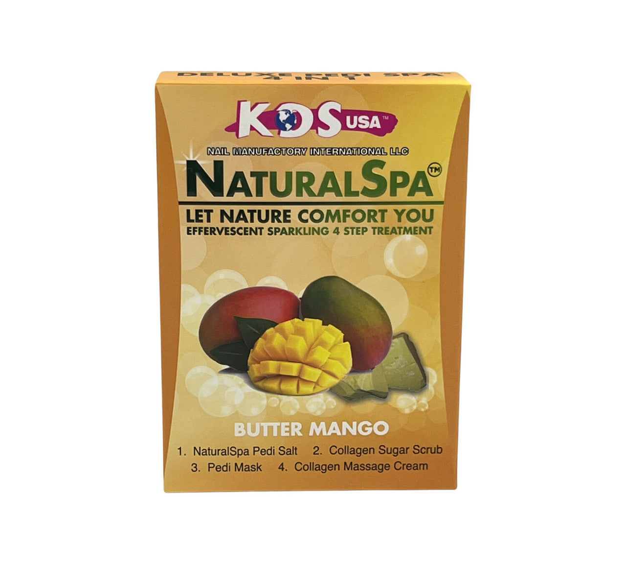 KDS Deluxe Pedicure 4 bước - Mango - Hộp 88