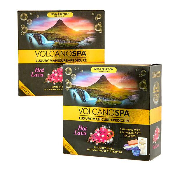 LP VOLCANO SPA 10 bước - Dung nham nóng - Bộ sản phẩm