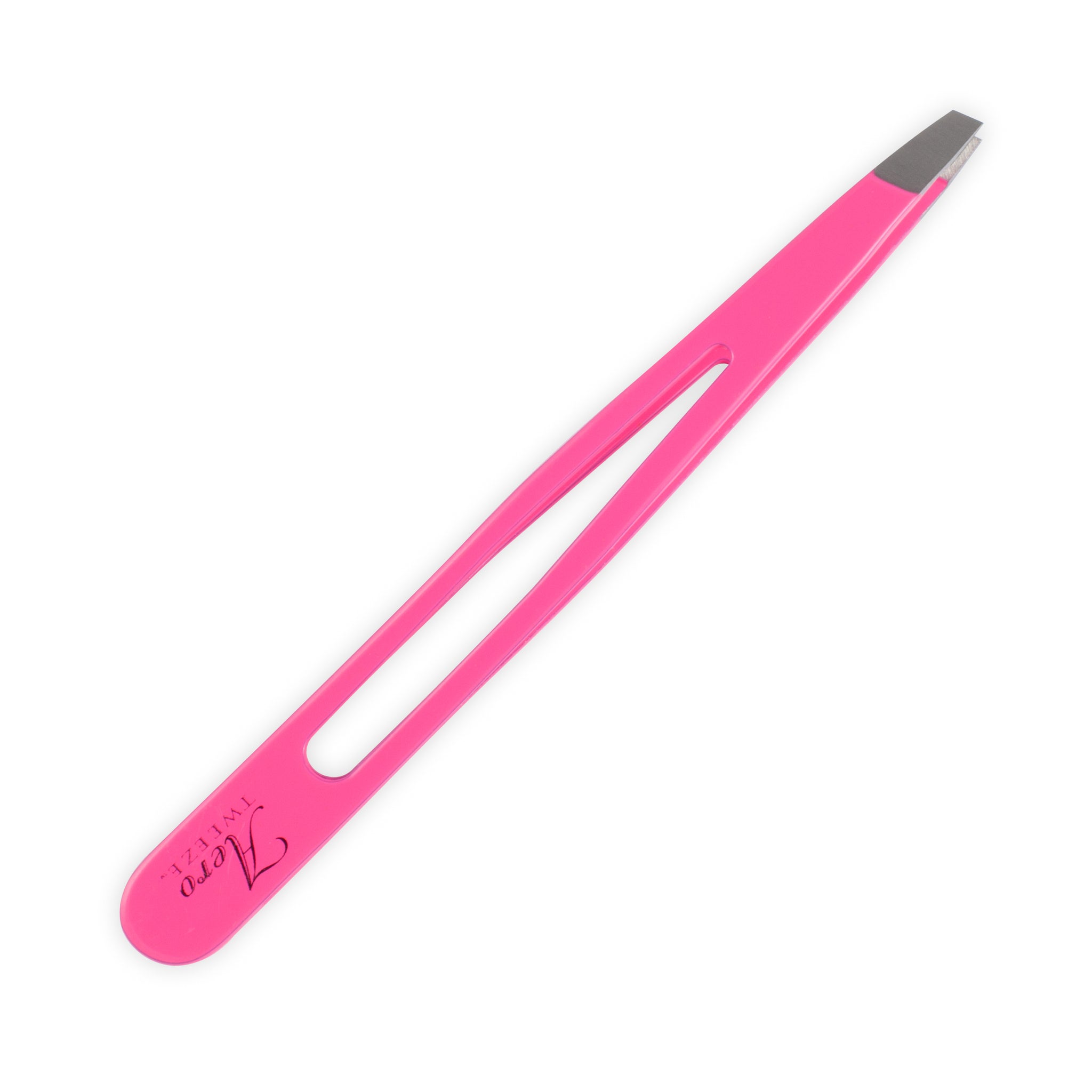 Nhíp đầu nghiêng siêu nhỏ - Hồng neon