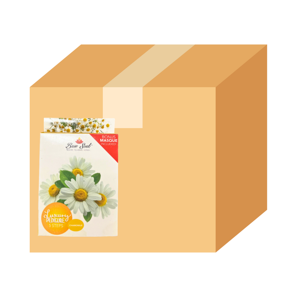 NuRevolution Deluxe 5 bước chăm sóc móng chân - Hoa cúc