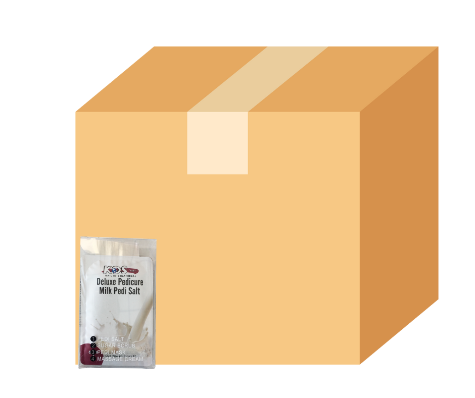 KDS Deluxe Pedicure 4 bước - Sữa - Hộp 88