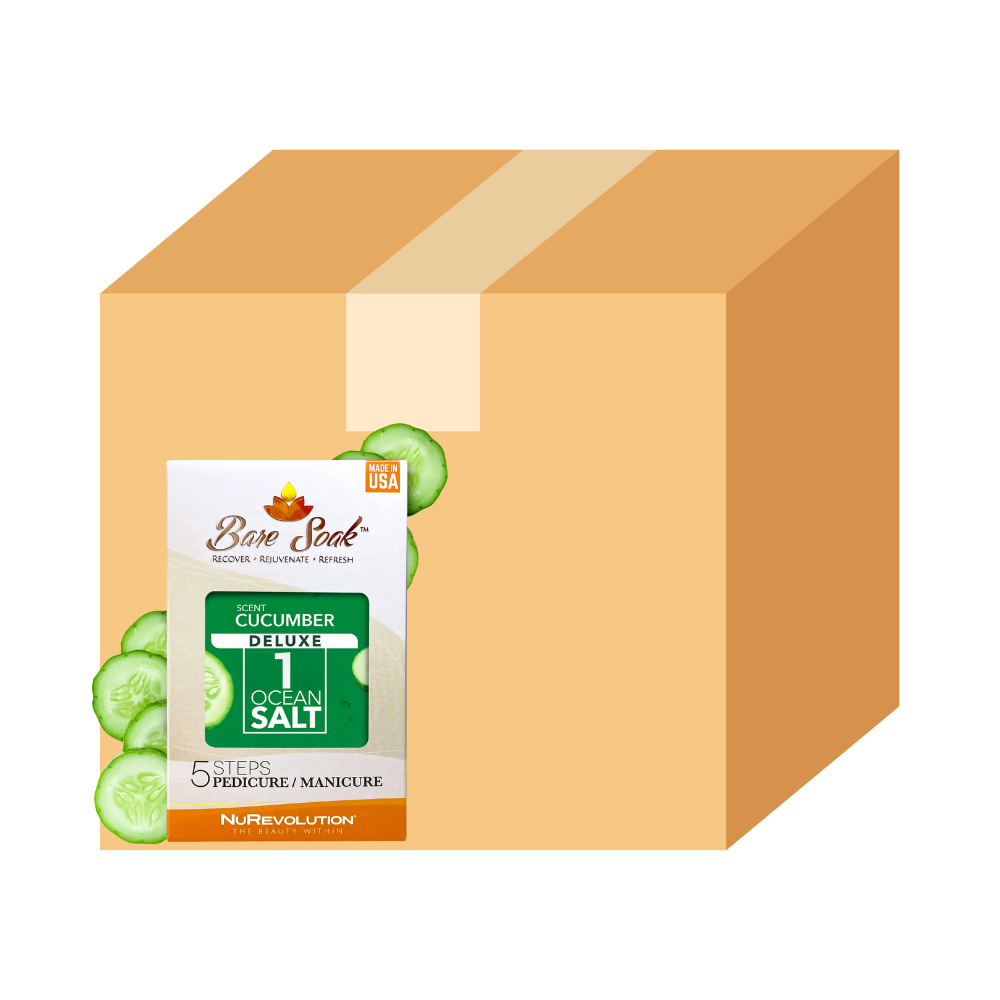 NuRevolution Deluxe 5 Steps Pedicure - Dưa chuột