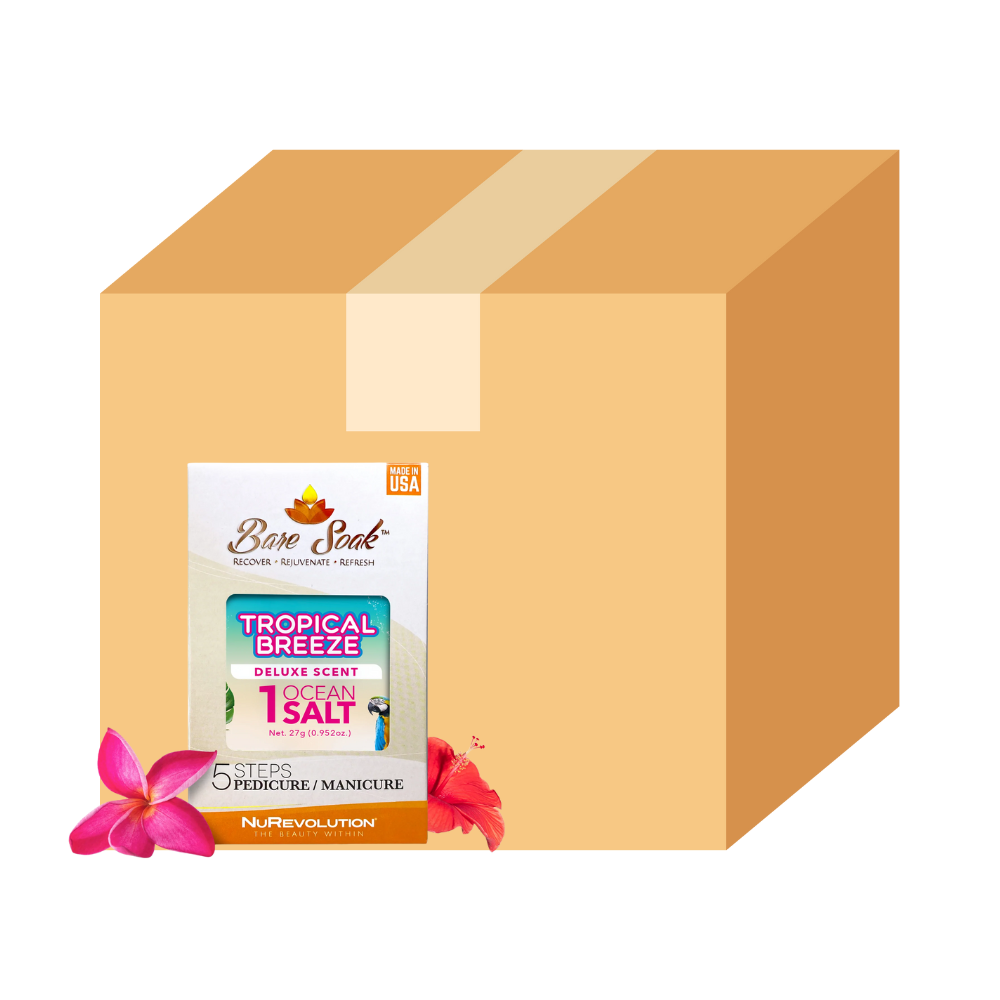 NuRevolution Deluxe 5 Steps Pedicure - Làn gió nhiệt đới