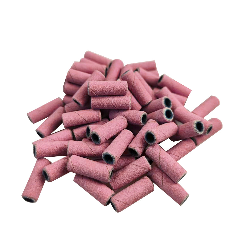 Băng chà nhám mini Extreme+ kèm đầu chà nhám mini - Màu hồng/150 chiếc