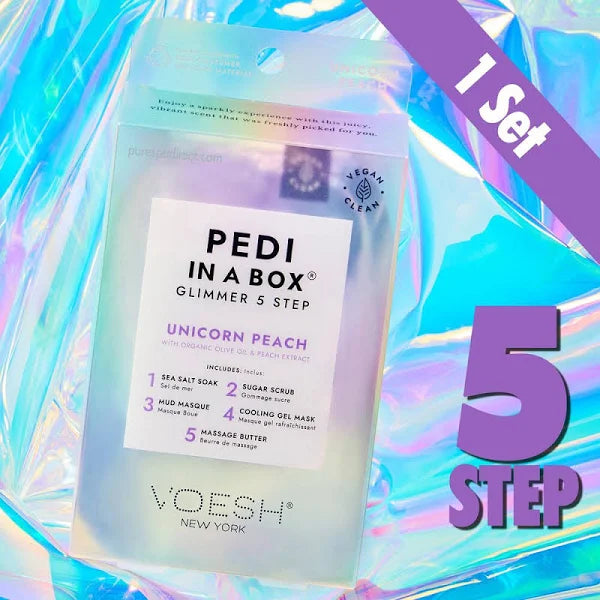 Voesh Deluxe Pedicure 4 Step Glimmer - Unicorn