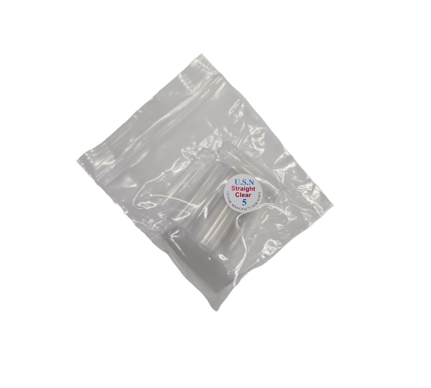 Đầu móng tay thẳng trong suốt USN Nails #5