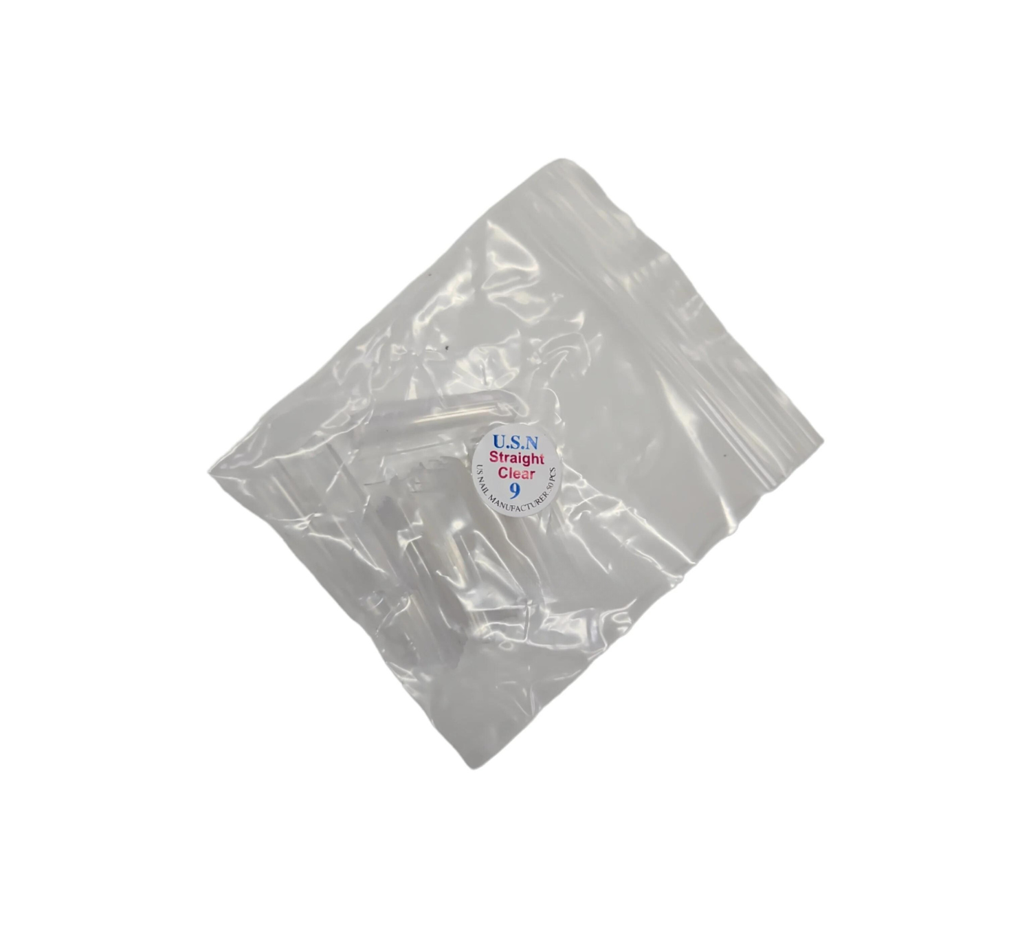 Đầu móng thẳng trong suốt USN Nails #9
