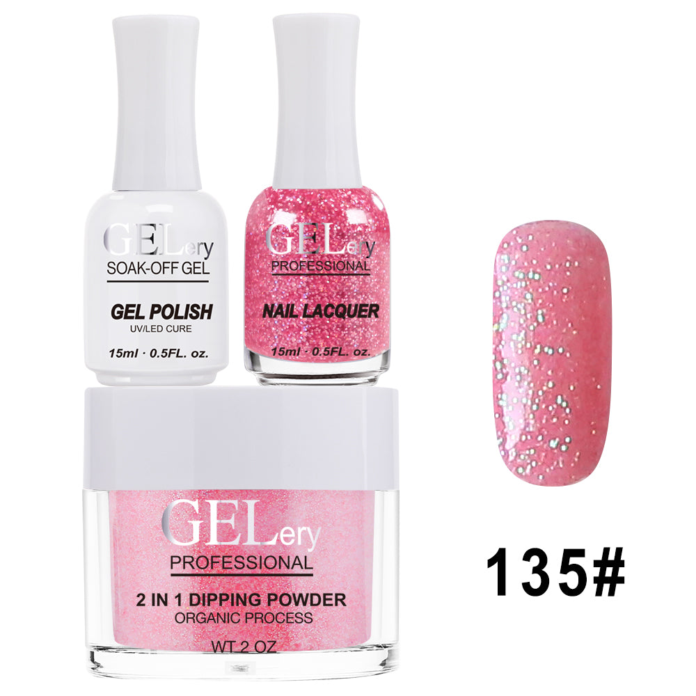 Bộ ba GELery 3 trong 1 - Gel, Sơn mài & Nhúng - #135