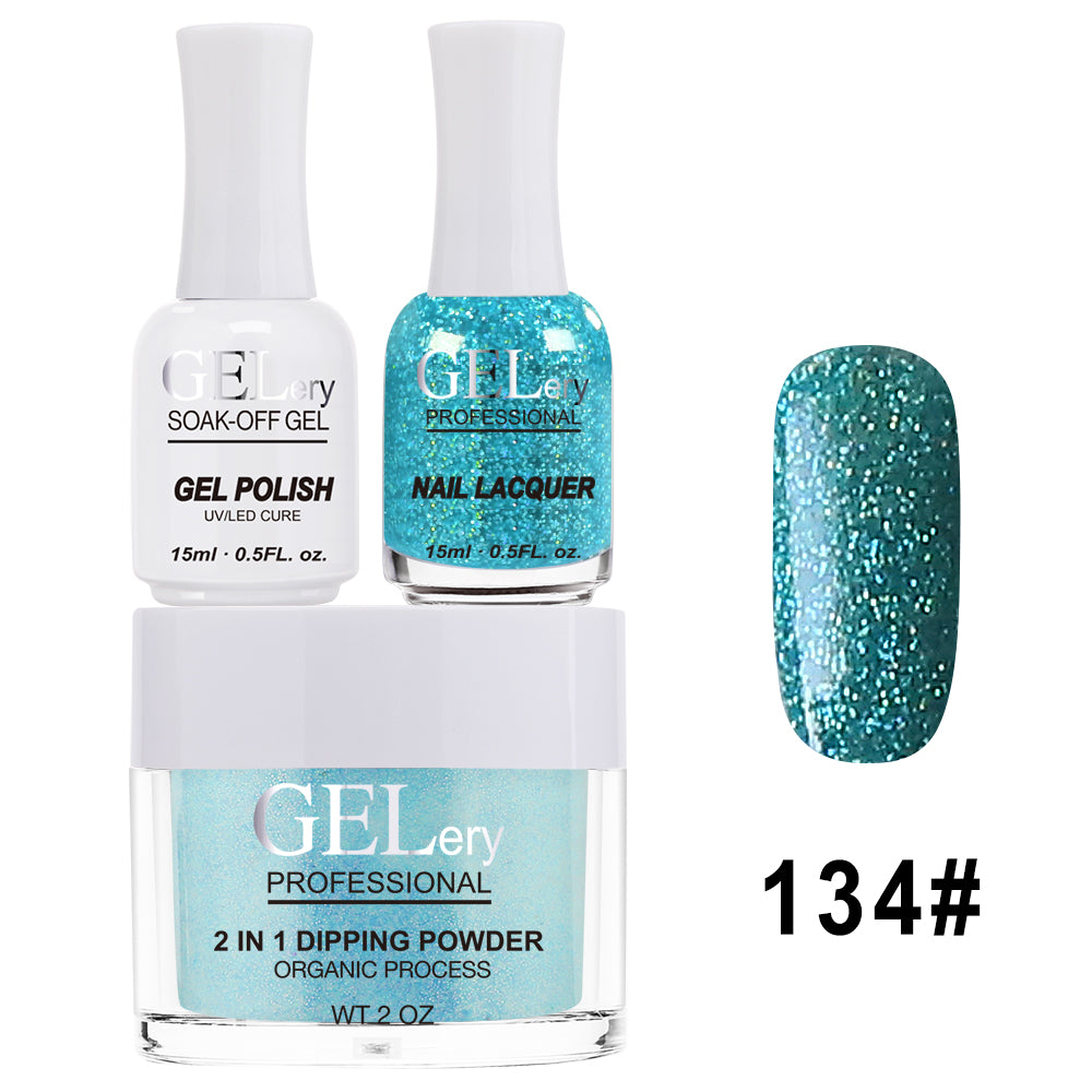 Bộ ba GELery 3 trong 1 - Gel, Sơn mài & Nhúng - #134