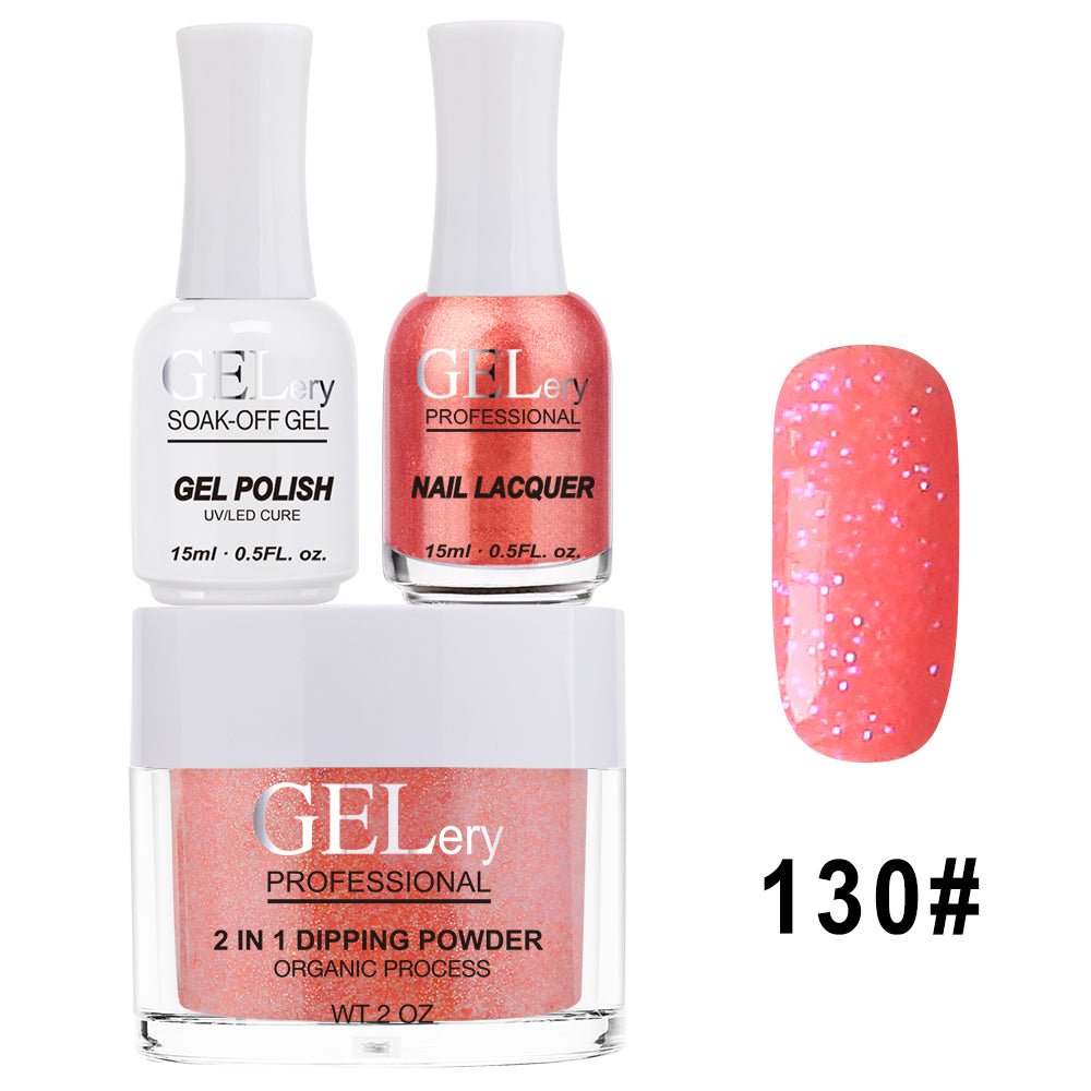 Bộ ba GELery 3 trong 1 - Gel, Sơn mài & Nhúng - #130
