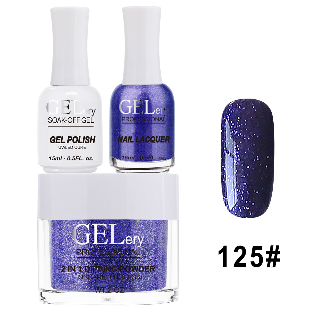 Bộ ba GELery 3 trong 1 - Gel, Sơn mài & Nhúng - #125