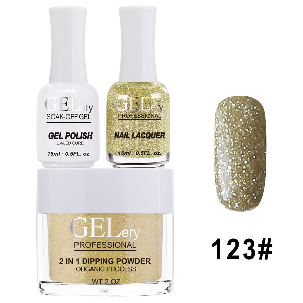 Bộ ba GELery 3 trong 1 - Gel, Sơn mài & Nhúng - #123