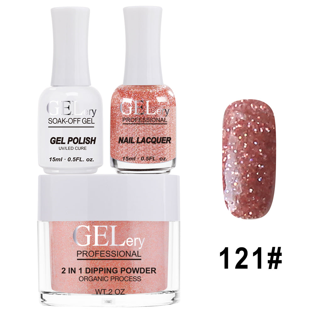 Bộ ba GELery 3 trong 1 - Gel, Sơn mài & Nhúng - #121