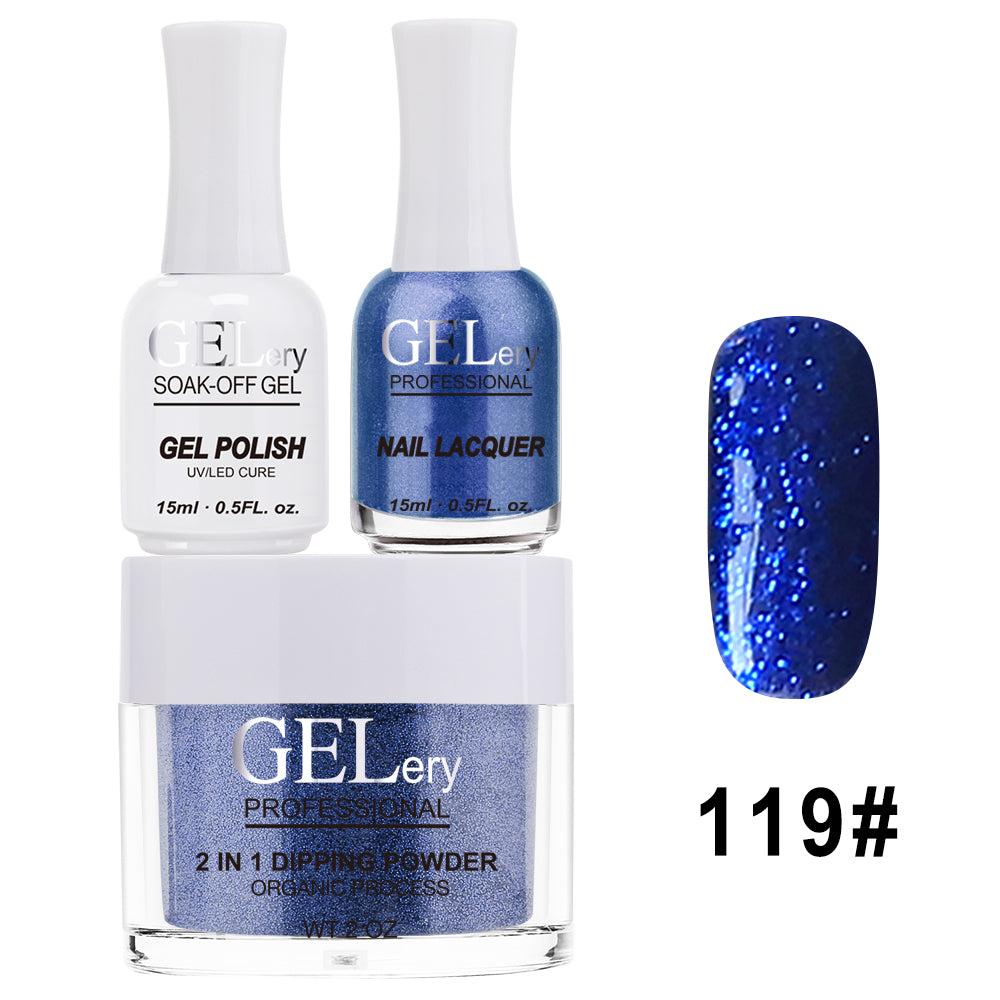 Bộ ba GELery 3 trong 1 - Gel, Sơn mài & Nhúng - #119
