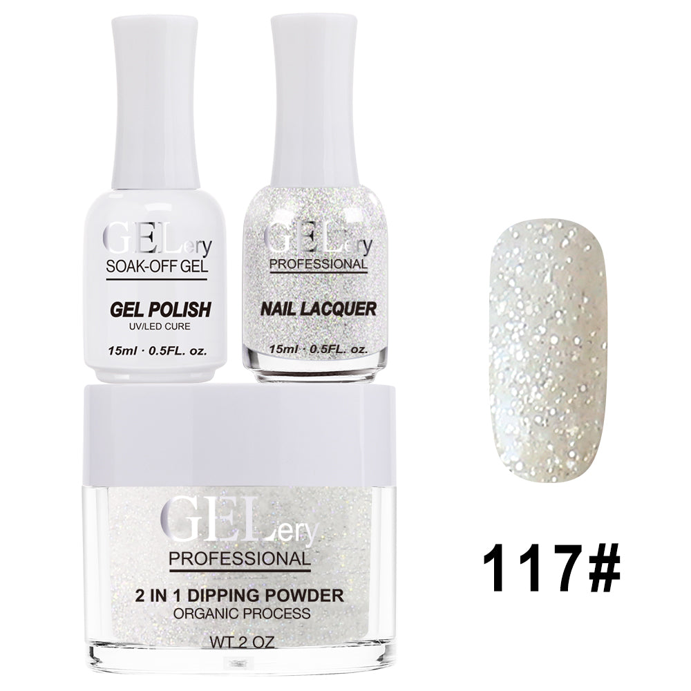 Bộ ba GELery 3 trong 1 - Gel, Sơn mài & Nhúng - #117