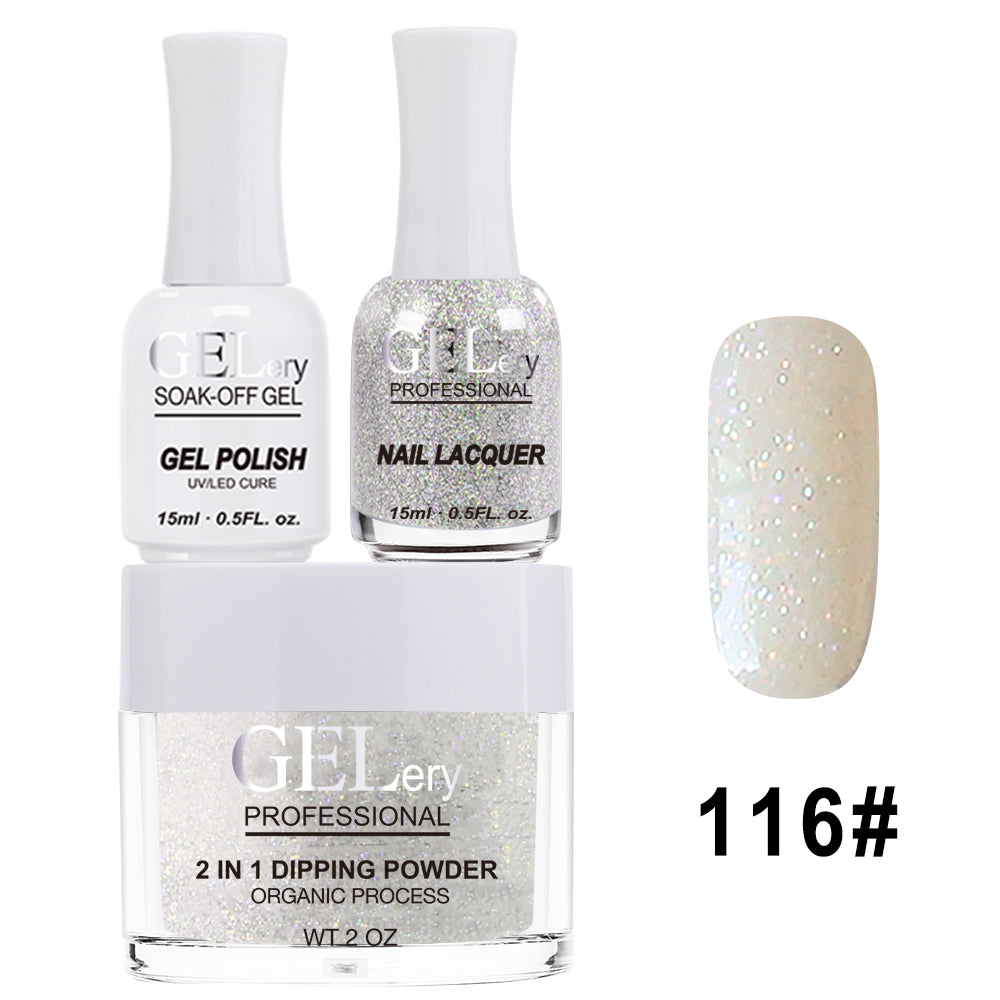 Bộ ba GELery 3 trong 1 - Gel, Sơn mài & Nhúng - #116