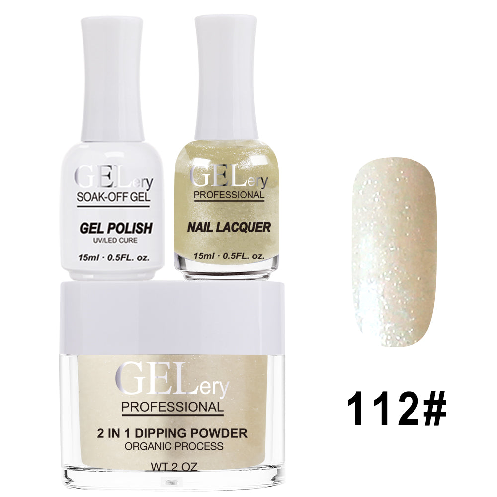 Bộ ba GELery 3 trong 1 - Gel, Sơn mài & Nhúng - #112