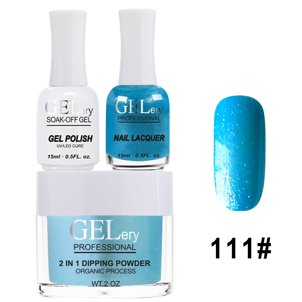 Bộ ba GELery 3 trong 1 - Gel, Sơn mài & Nhúng - #111