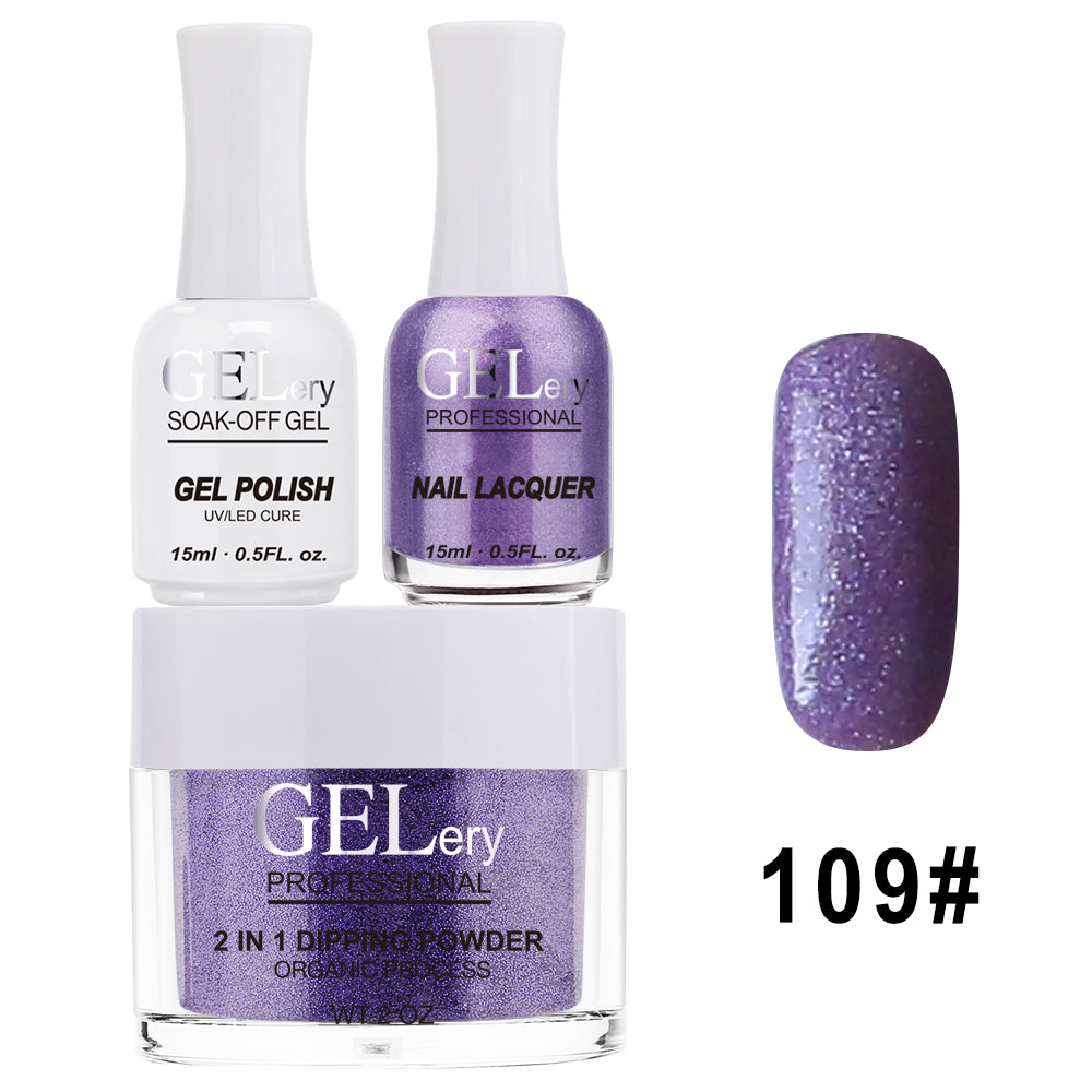 Bộ ba GELery 3 trong 1 - Gel, Sơn mài & Nhúng - #109