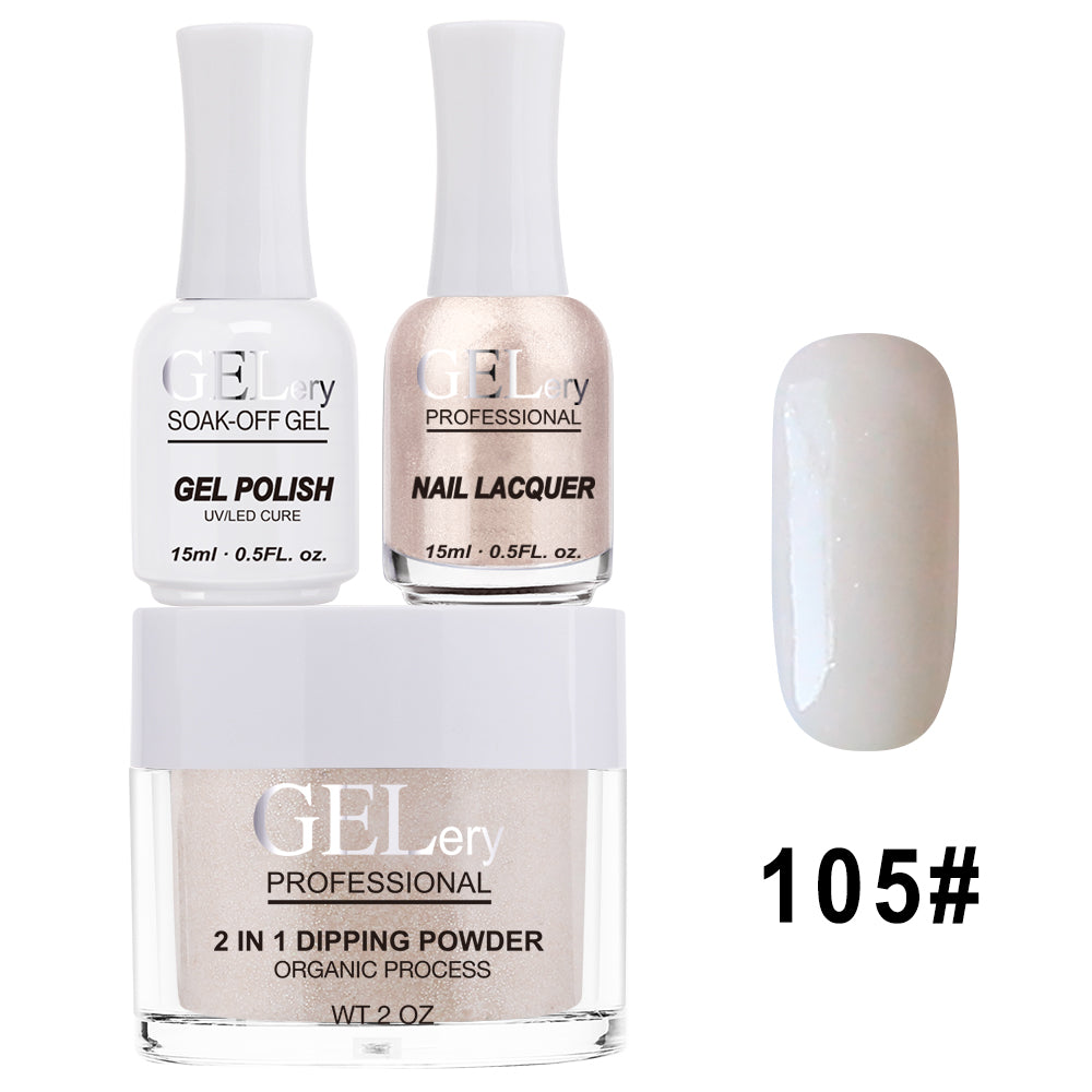 Bộ ba GELery 3 trong 1 - Gel, Sơn mài & Nhúng - #105