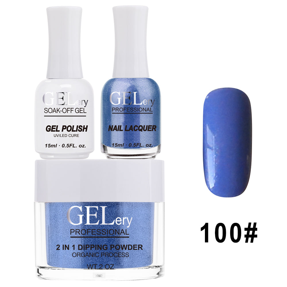 Bộ ba GELery 3 in 1 - Gel, Sơn mài & Nhúng - #100