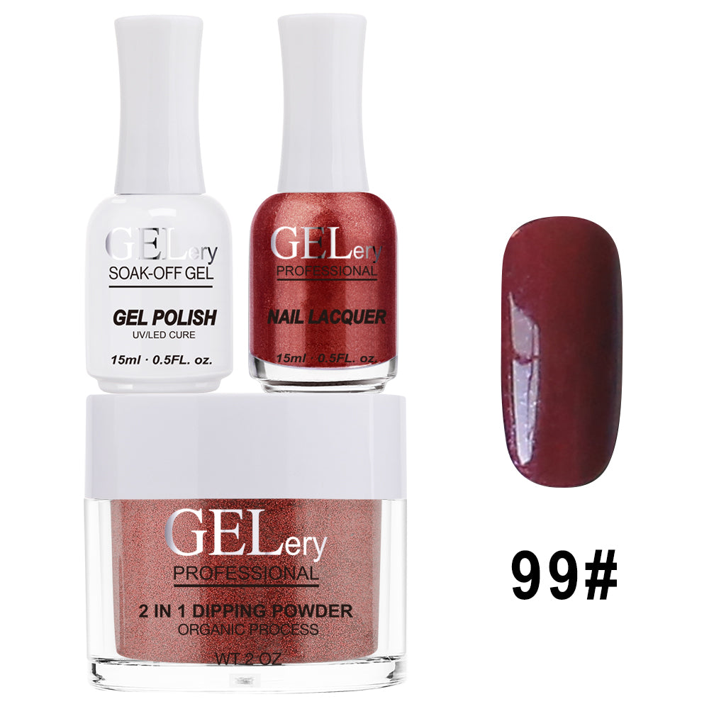 Bộ ba GELery 3 trong 1 - Gel, Sơn mài & Nhúng - #099