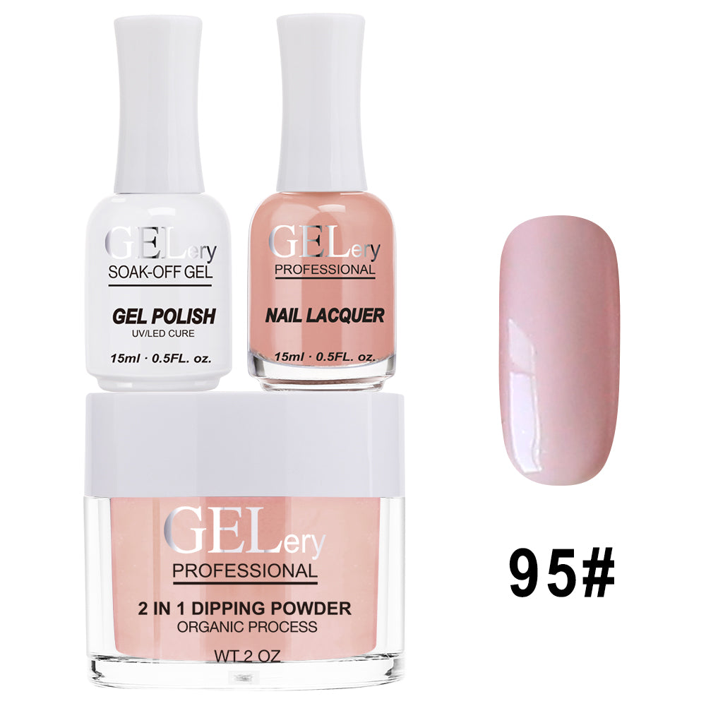 Bộ ba GELery 3 trong 1 - Gel, Sơn mài & Nhúng - #095