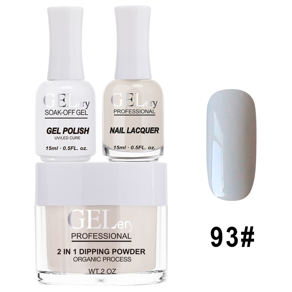 Bộ ba GELery 3 trong 1 - Gel, Sơn mài & Nhúng - #093