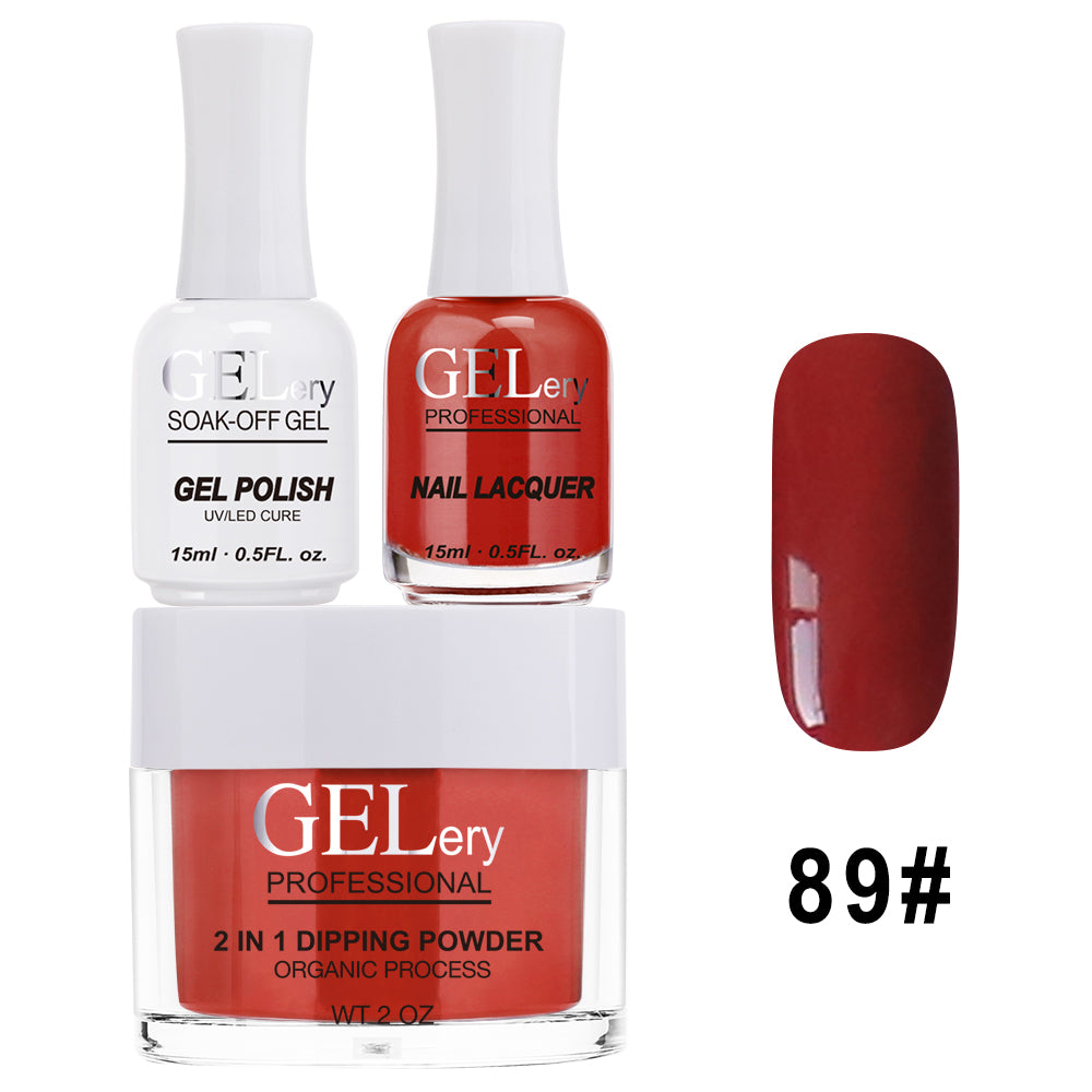 Bộ ba GELery 3 trong 1 - Gel, Sơn mài & Nhúng - #089