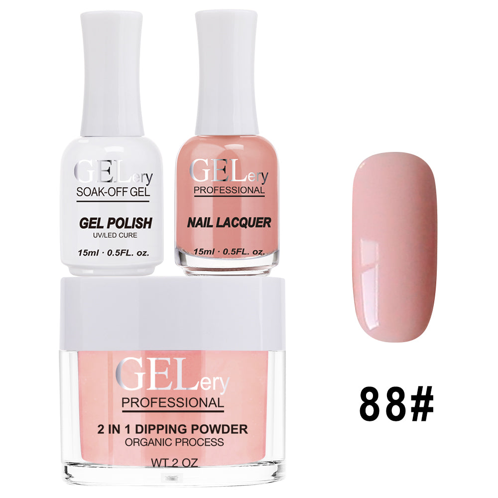 Bộ ba GELery 3 trong 1 - Gel, Sơn mài & Nhúng - #088