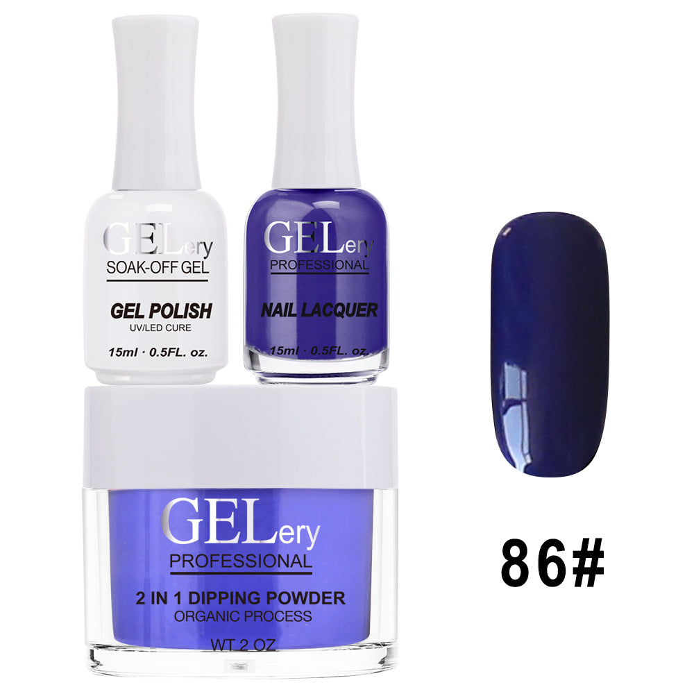 Bộ ba GELery 3 trong 1 - Gel, Sơn mài & Nhúng - #086