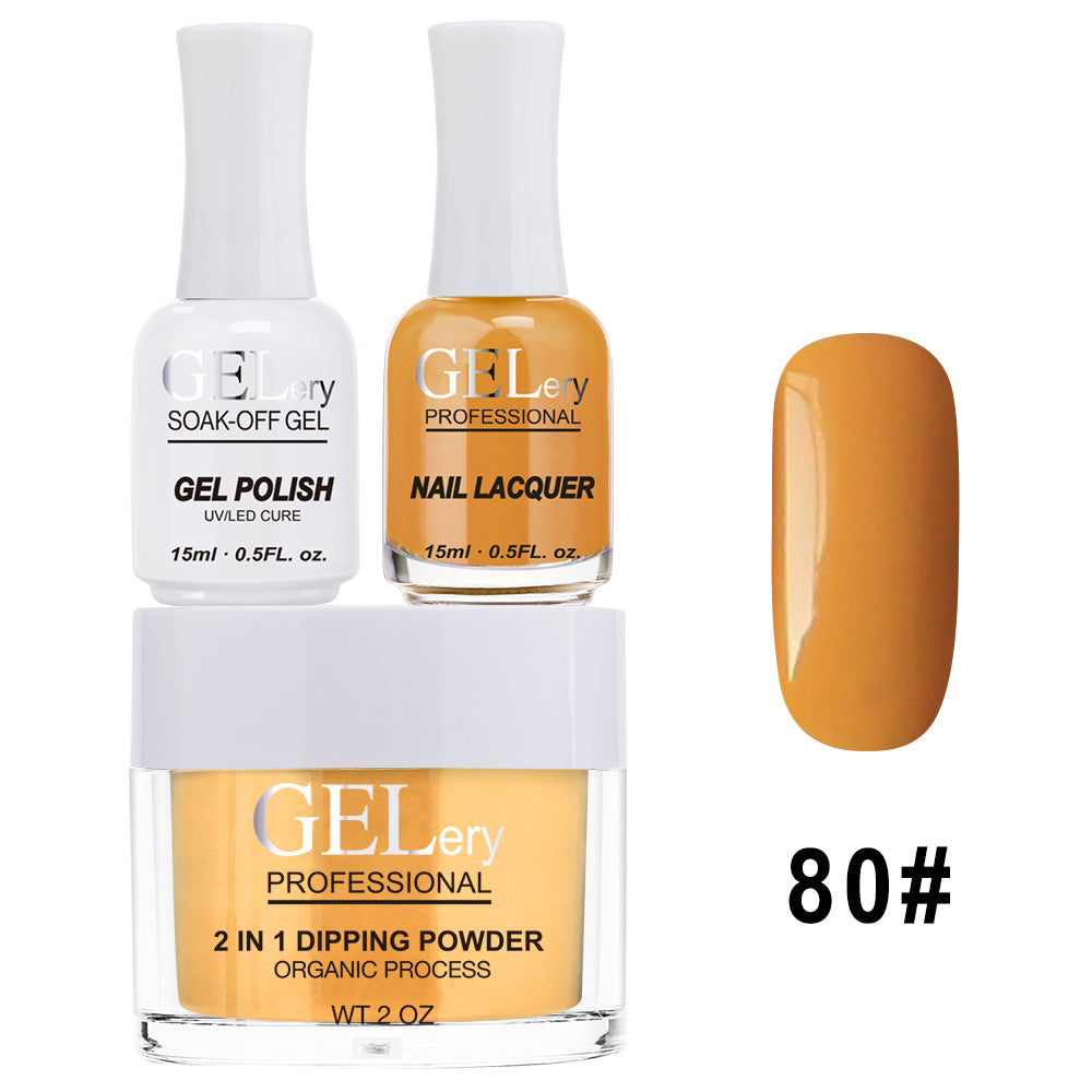 Bộ ba GELery 3 trong 1 - Gel, Sơn mài & Nhúng - #080