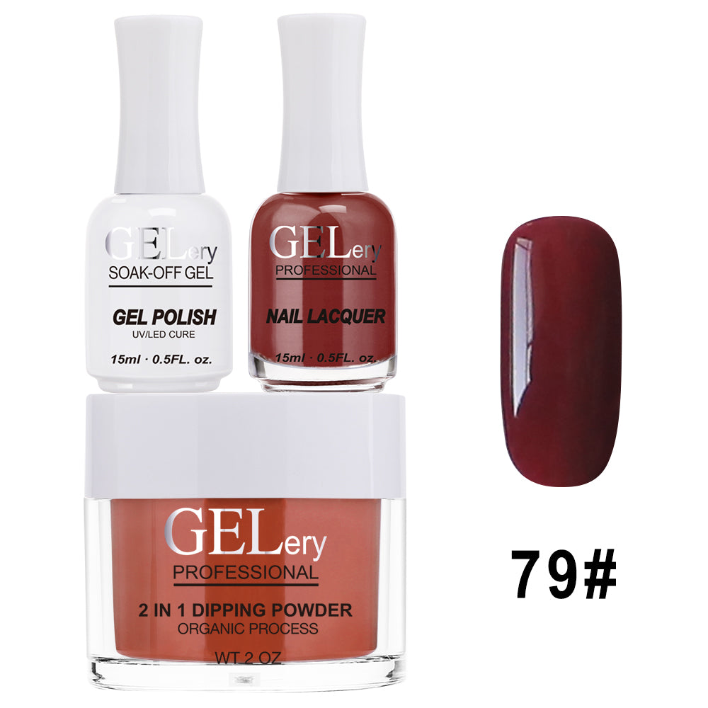 Bộ ba GELery 3 trong 1 - Gel, Sơn mài & Nhúng - #079