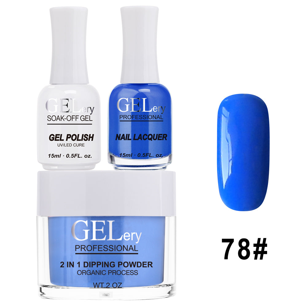 Bộ ba GELery 3 trong 1 - Gel, Sơn mài & Nhúng - #078