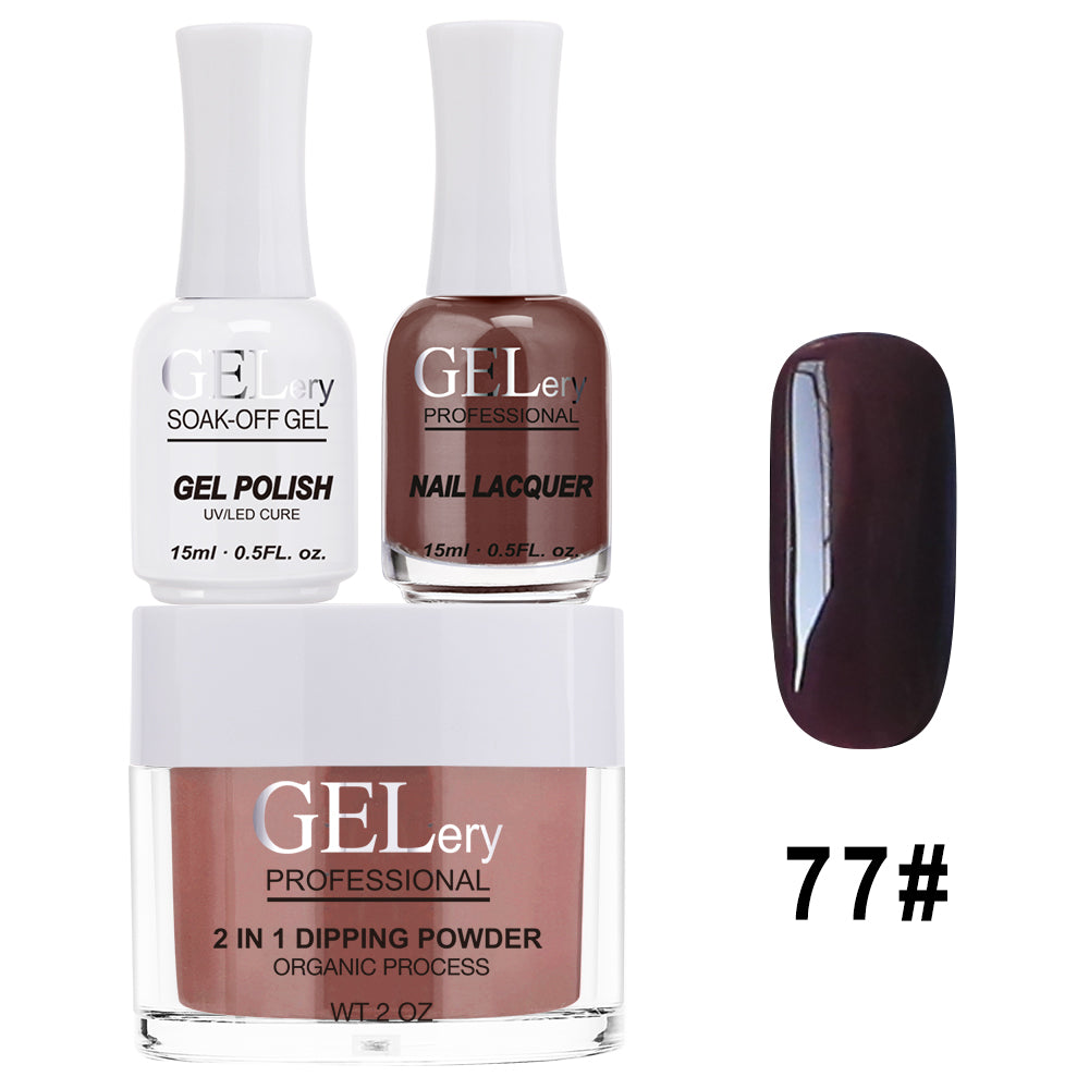 Bộ ba GELery 3 trong 1 - Gel, Sơn mài & Nhúng - #077