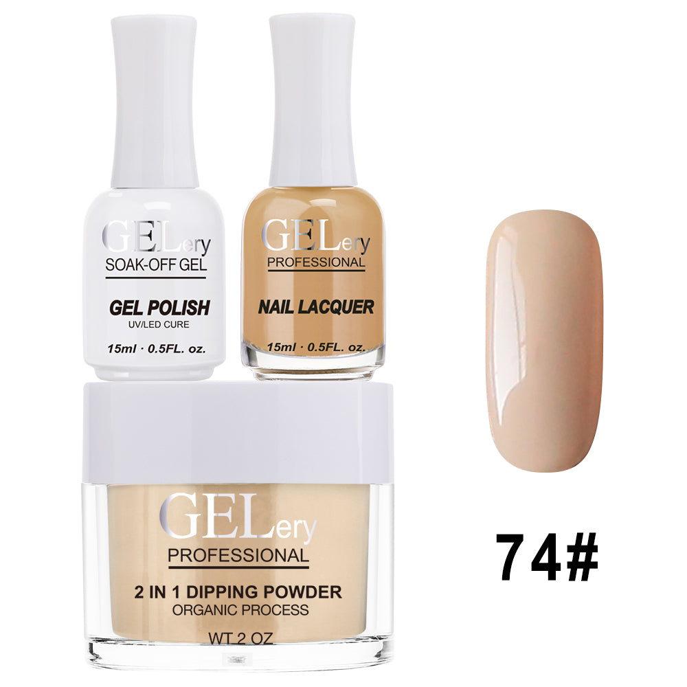 Bộ ba GELery 3 trong 1 - Gel, Sơn mài & Nhúng - #074