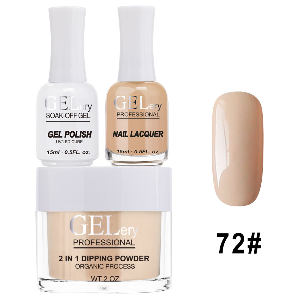 Bộ ba GELery 3 trong 1 - Gel, Sơn mài & Nhúng - #072