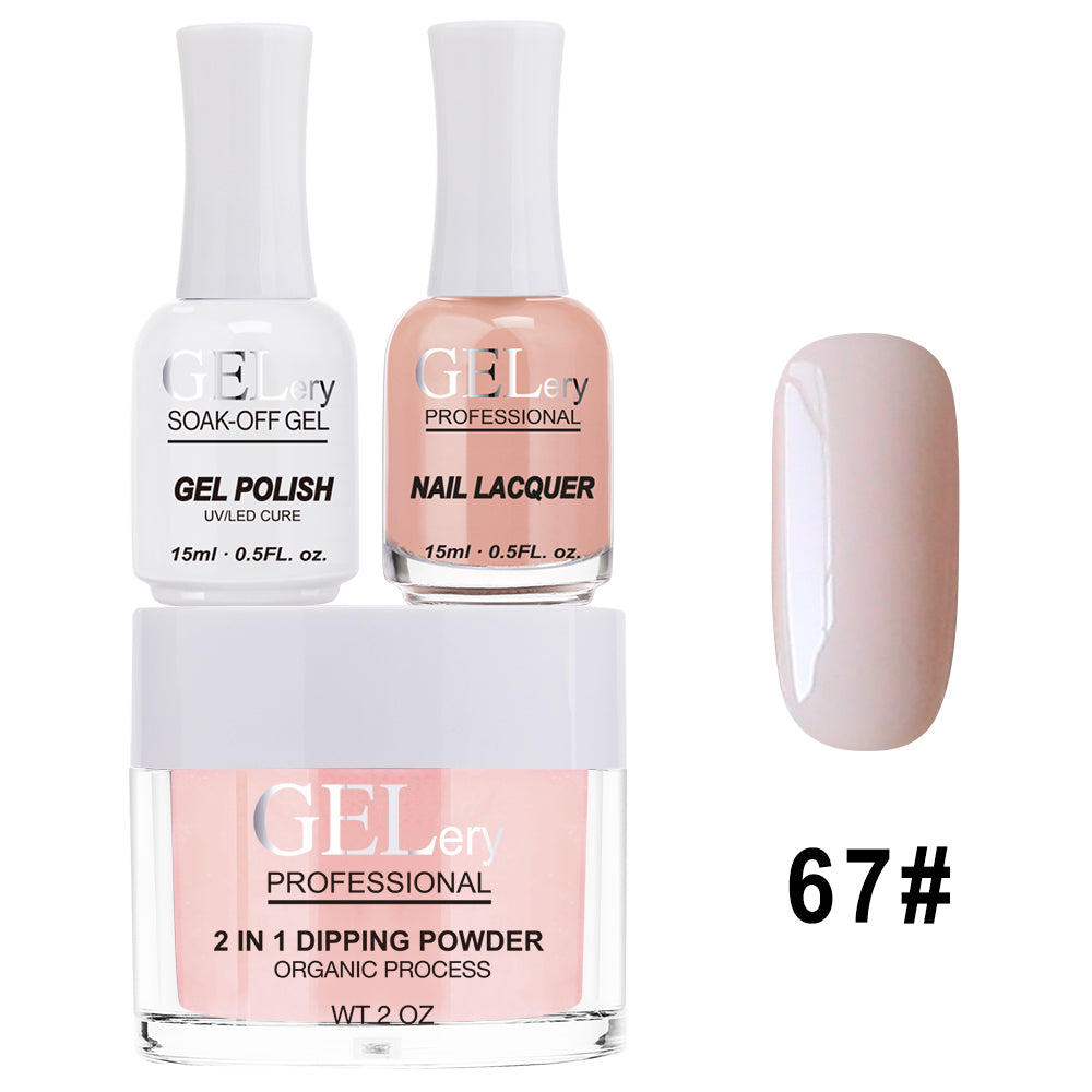 Bộ ba GELery 3 trong 1 - Gel, Sơn mài & Nhúng - #067