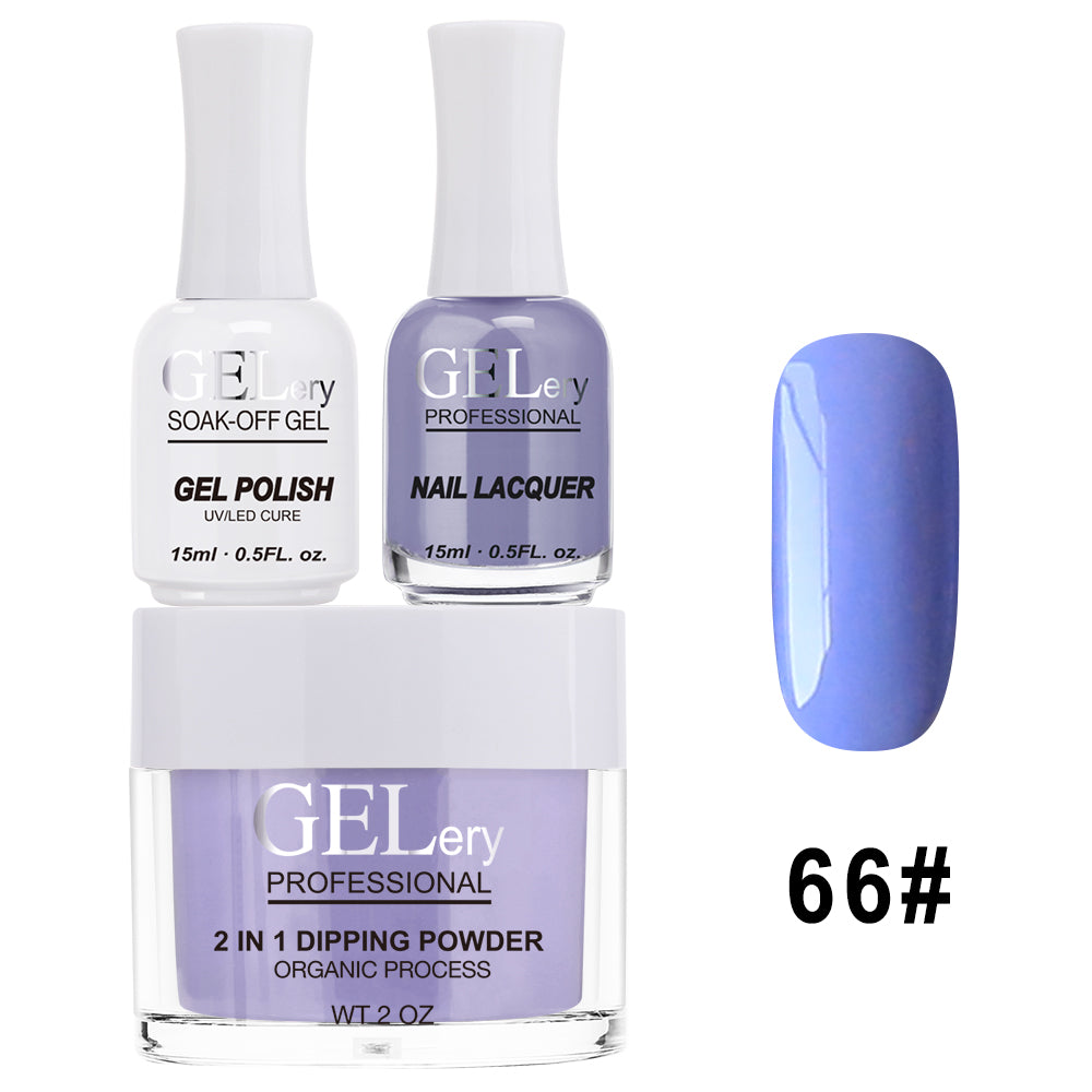 Bộ ba GELery 3 trong 1 - Gel, Sơn mài & Nhúng - #066