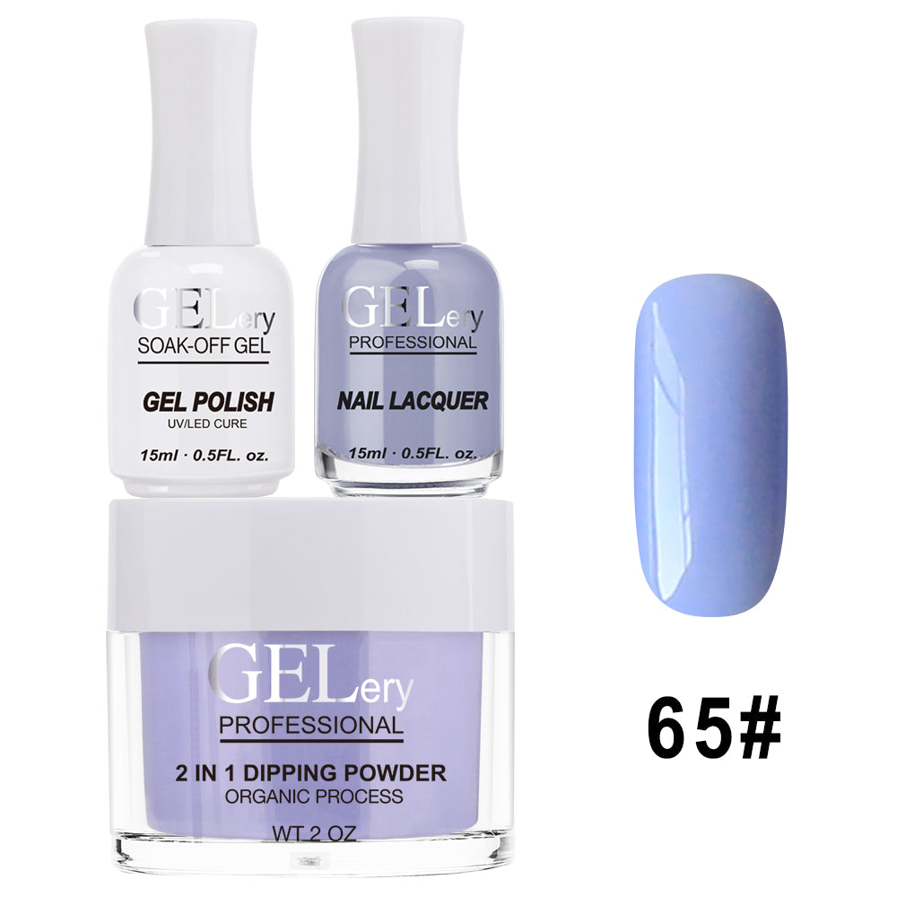 Bộ ba GELery 3 trong 1 - Gel, Sơn mài & Nhúng - #065