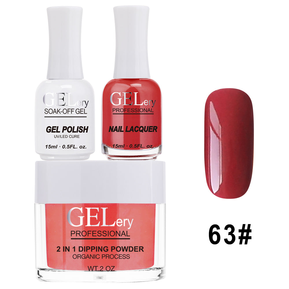 Bộ ba GELery 3 trong 1 - Gel, Sơn mài & Nhúng - #063