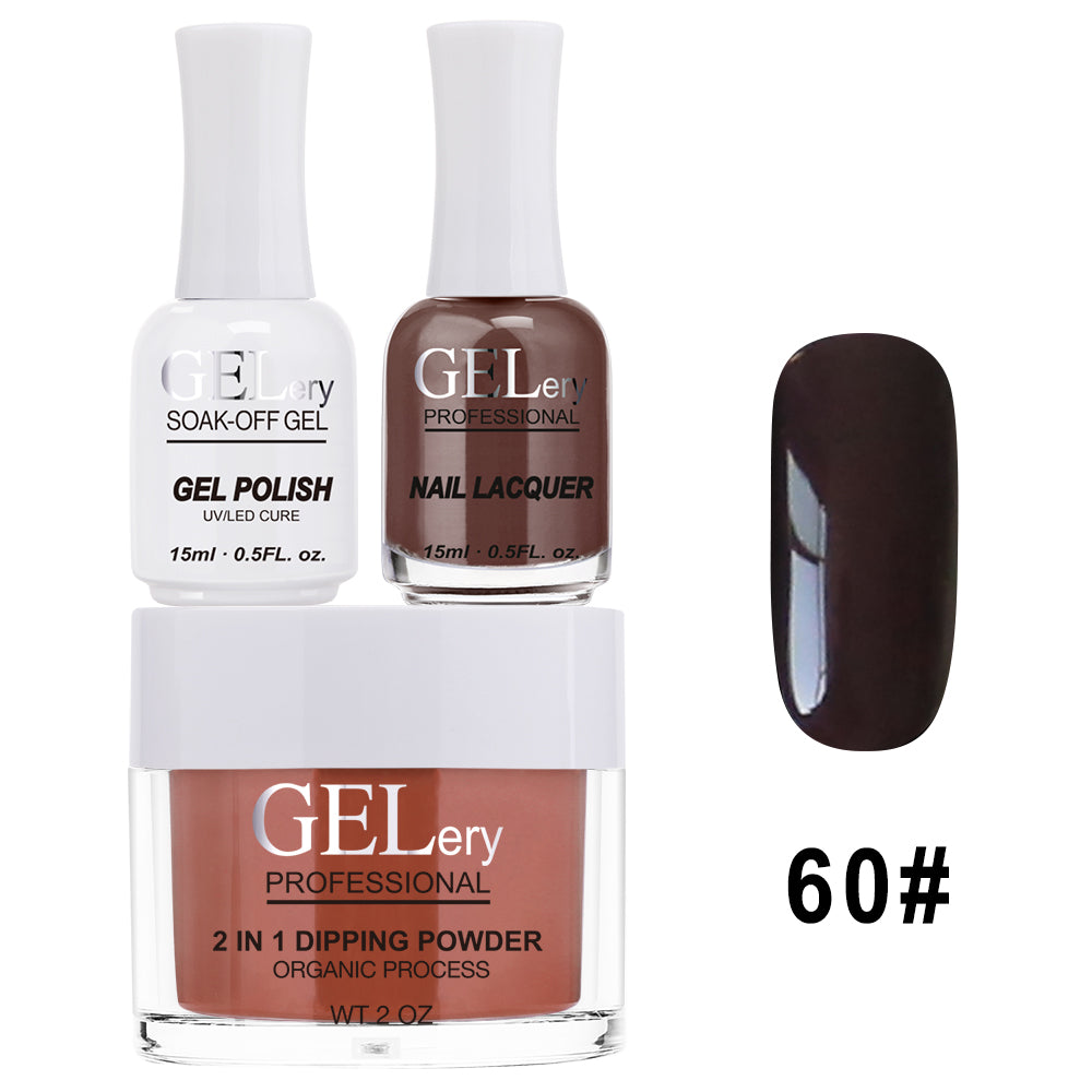 Bộ ba GELery 3 trong 1 - Gel, Sơn mài & Nhúng - #060