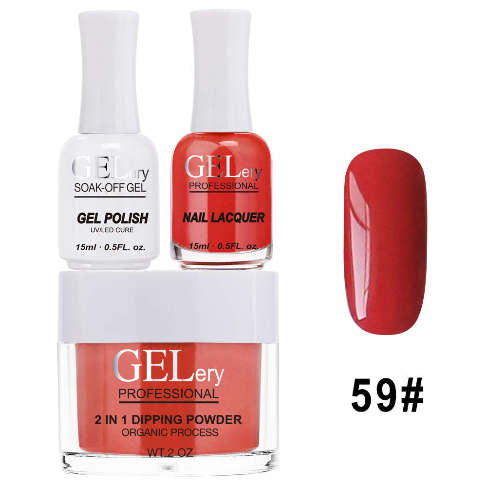 Bộ ba GELery 3 trong 1 - Gel, Sơn mài & Nhúng - #059