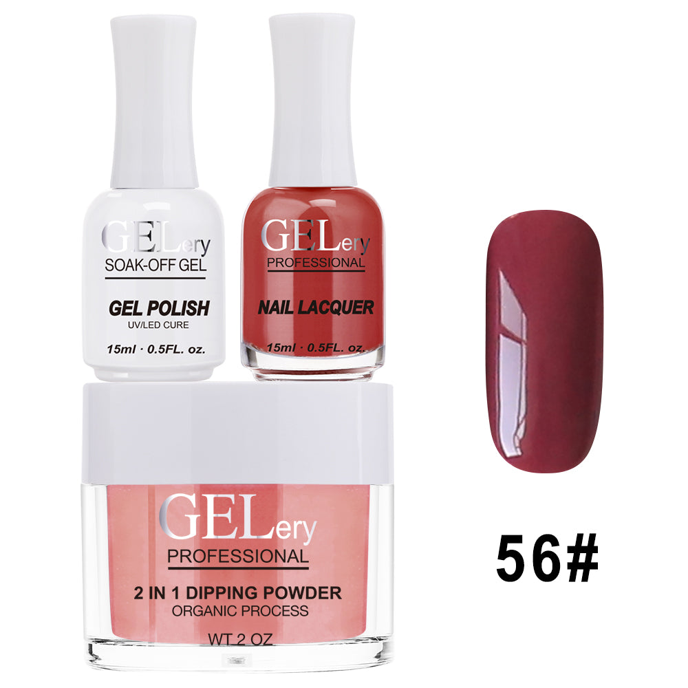 Bộ ba GELery 3 trong 1 - Gel, Sơn mài & Nhúng - #056