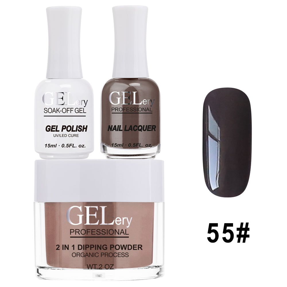 Bộ ba GELery 3 trong 1 - Gel, Sơn mài & Nhúng - #055