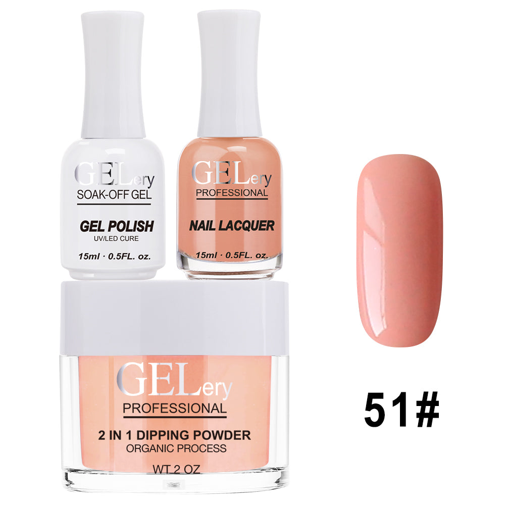 Bộ ba GELery 3 trong 1 - Gel, Sơn mài & Nhúng - #051