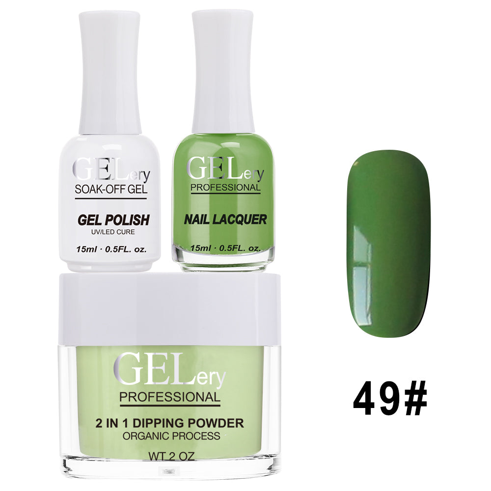 Bộ ba GELery 3 trong 1 - Gel, Sơn mài & Nhúng - #049