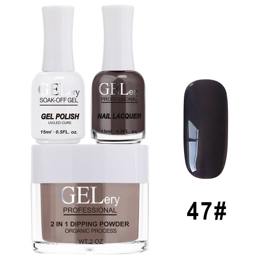 Bộ ba GELery 3 trong 1 - Gel, Sơn mài & Nhúng - #047
